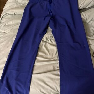 Blue fig scrub pants